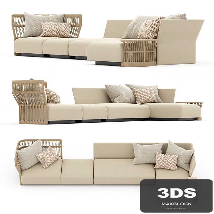 Garden sofa CLIFF from TALENTI
