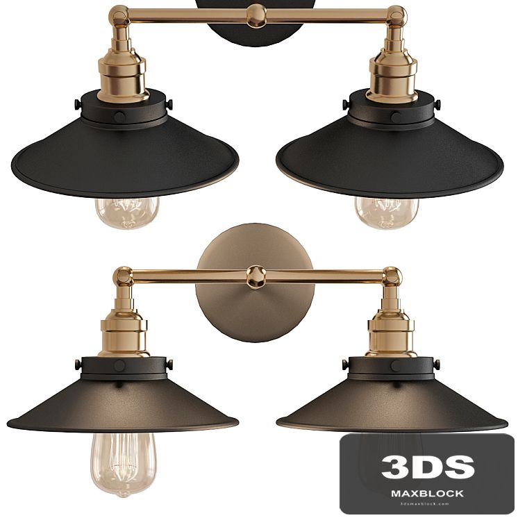 Eletorot Vintage Wall Light Double Wall Light