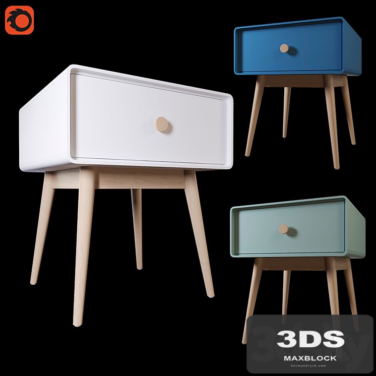 Bedside table La Redoute Jimi