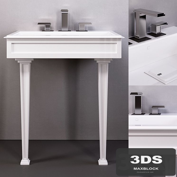 Eleganza 70 Console Basin by Gessi