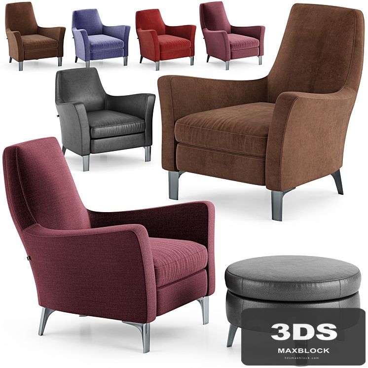 Minotti Denny Armchair
