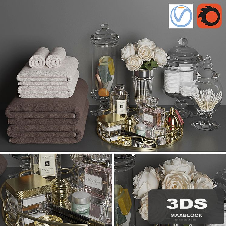 Decorative bathroom set 3