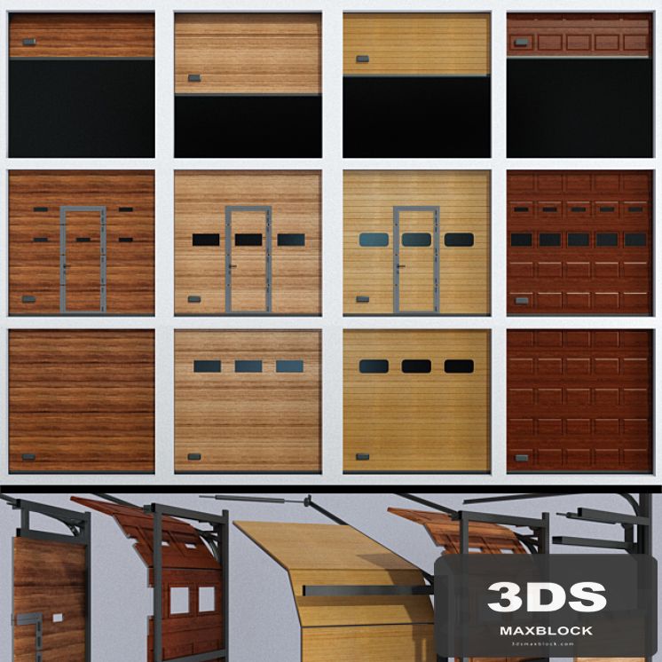 Gates for garage or warehouse