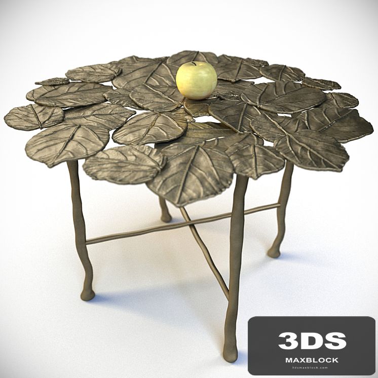 HAMILTON CONTE NYMPHEA OVAL TABLE