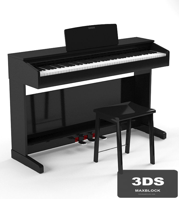 Digital piano YAMAHA YDP-143 WH & B