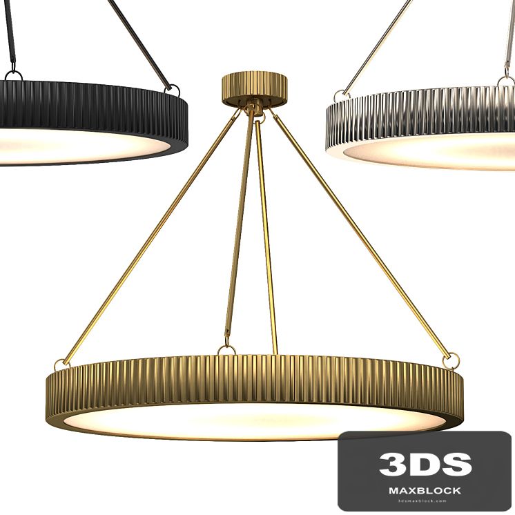 DAVENPORT ROUND CHANDELIER 30