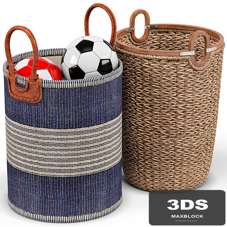 Huntington, seagrass baskets