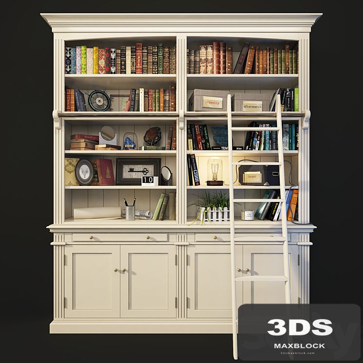 Bookcase, library Amandine. Maisons du monde.
