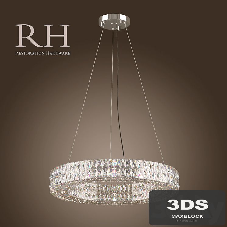 RH / SPIRIDON RING CHANDELIER 32