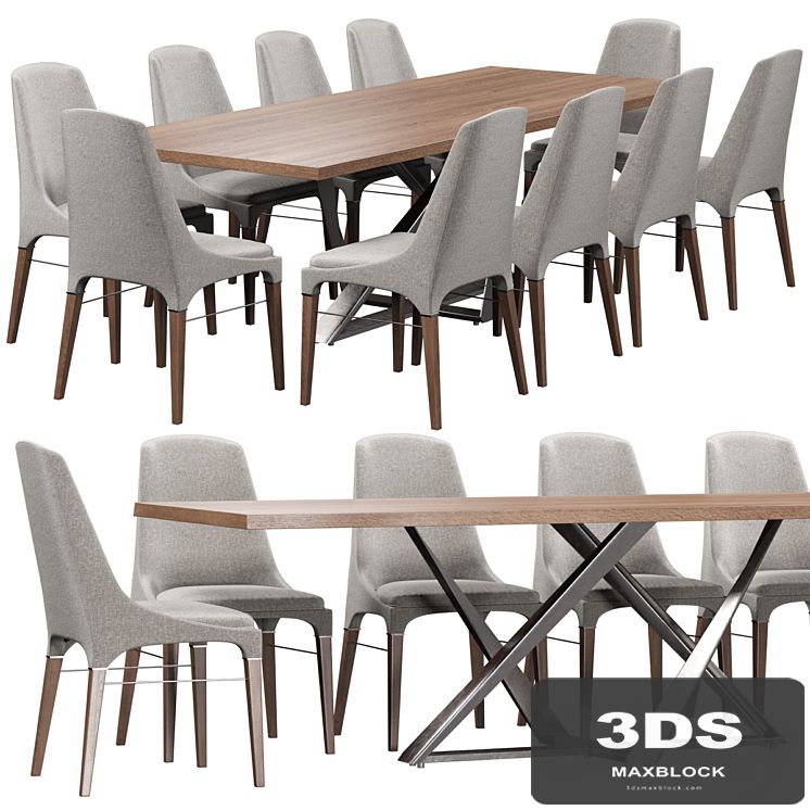 Bontempi Kelly Chair and Millennium Table