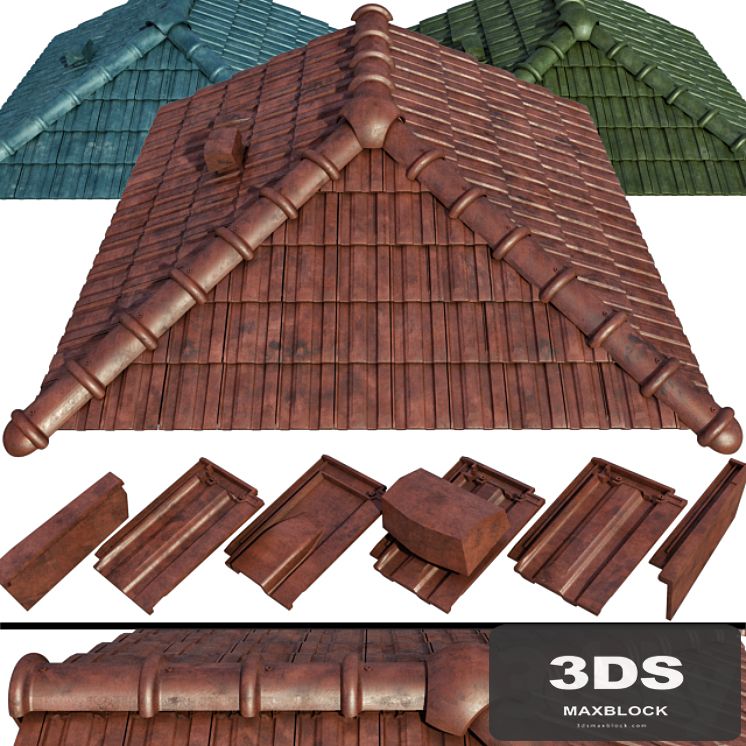 Ceramic tiles and roofing elements