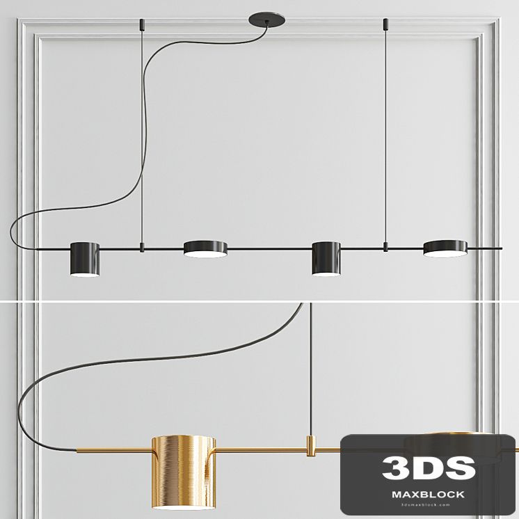 Counterpoint LED Linear Pendant