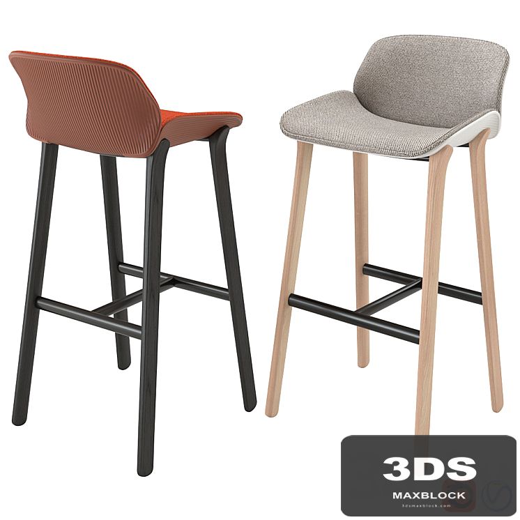 Bar Stool Nuez BQ2775 by Andreu World
