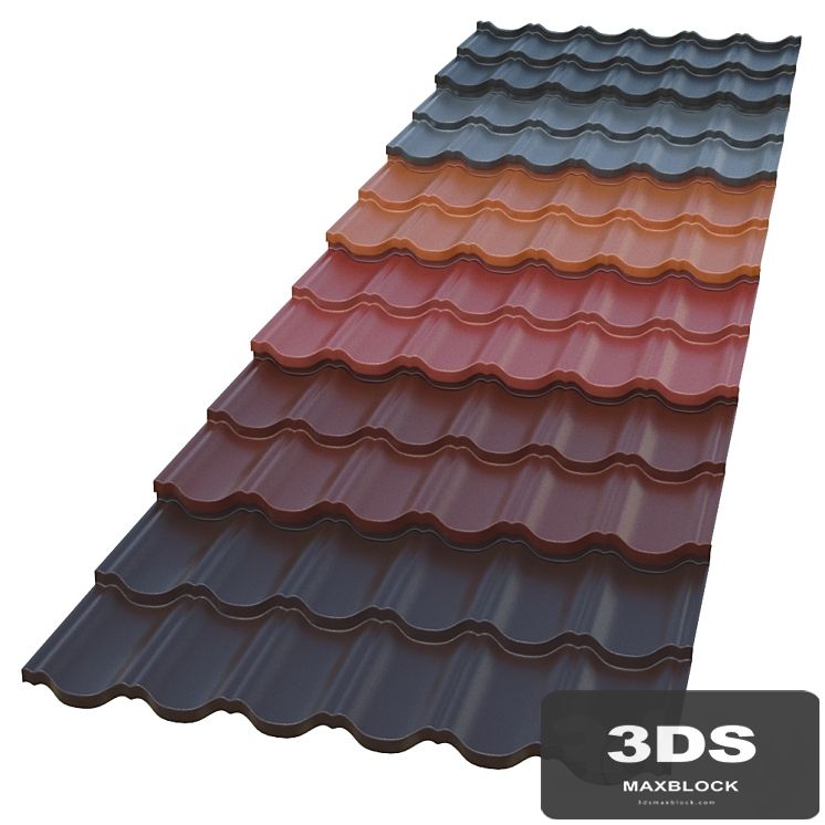 Metal tile FINNERA Ruukki