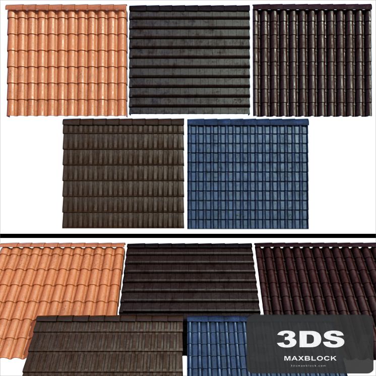 Metal tile and ceramic tile