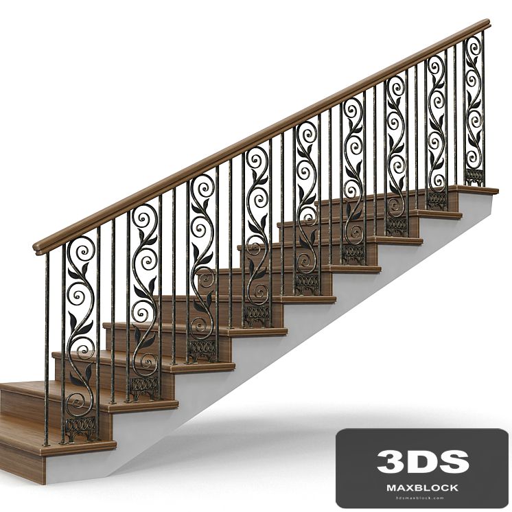 wooden stairs 003