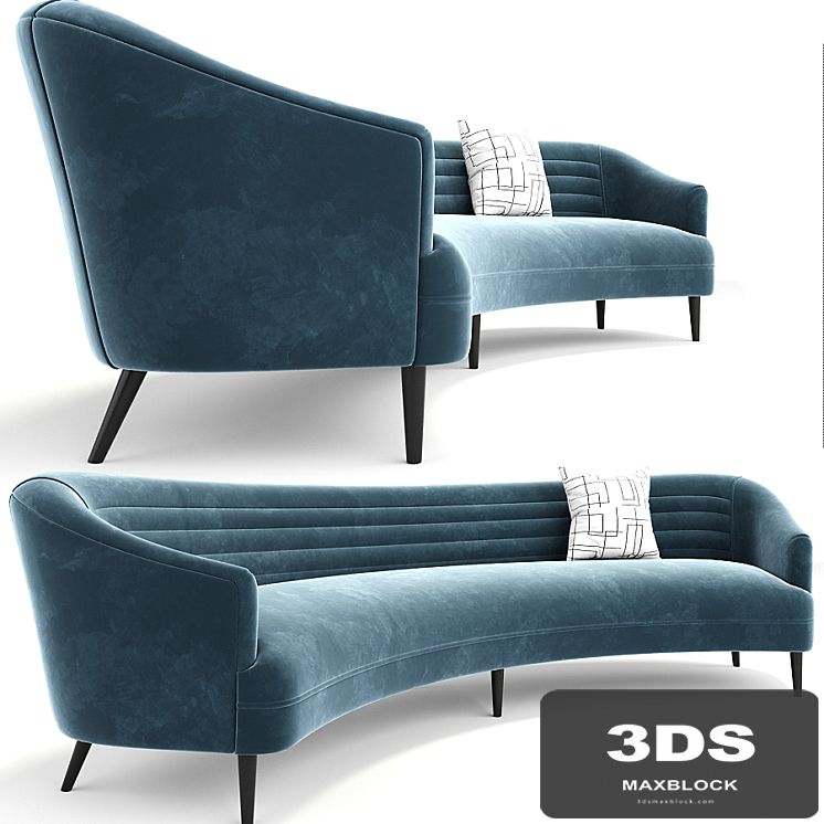 Long Curve Sofa
