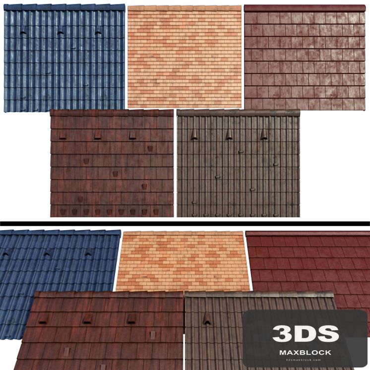 Metal tile and ceramic tile