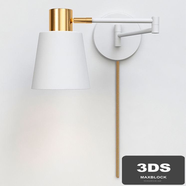 Light Society Alexi Plug-in Wall Sconce