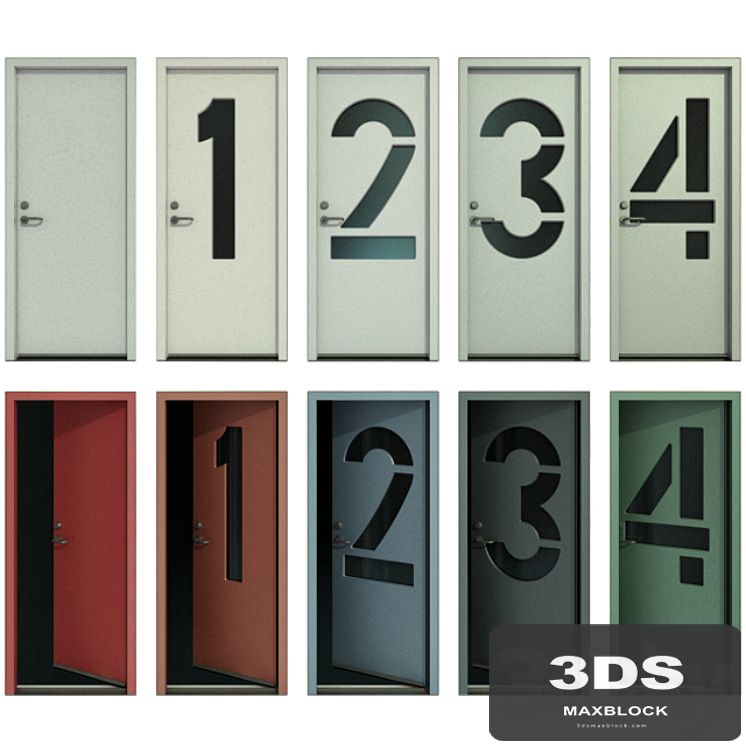 Door with numbers (Part I)