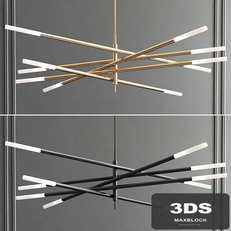 Rousseau Articulating LED Chandelier