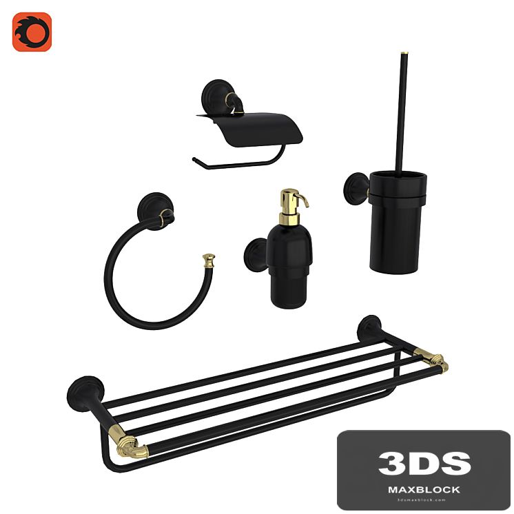 OM Fixsen Luksor Bathroom Accessories