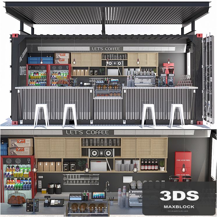 JC Shipping Container Coffee