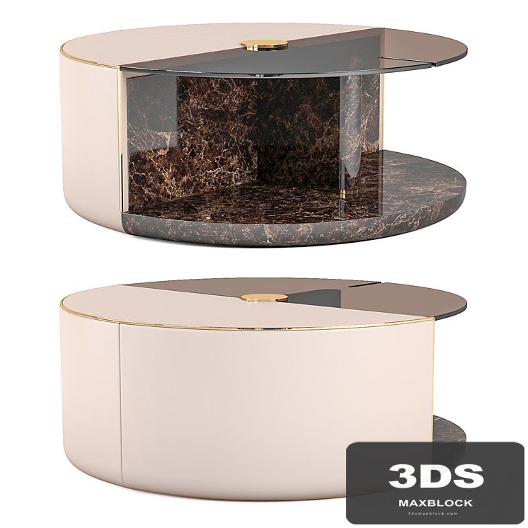 Turri ECLIPSE Round coffee tables