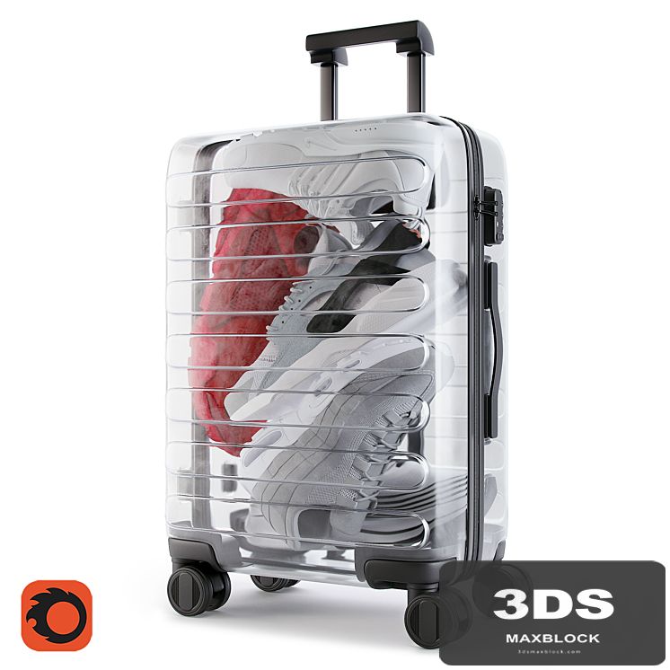 Xiaomi 90 Points Supreme Transparent Suitcase