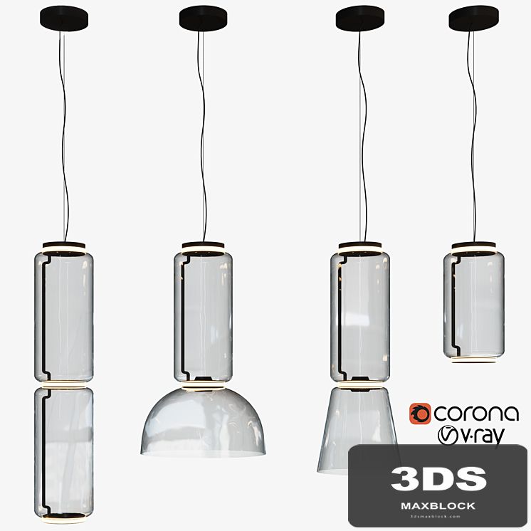 Noctambule flos pendant