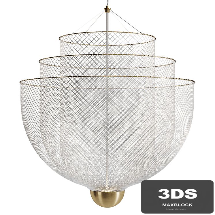 Moooi Meshmatics Chandelier Small