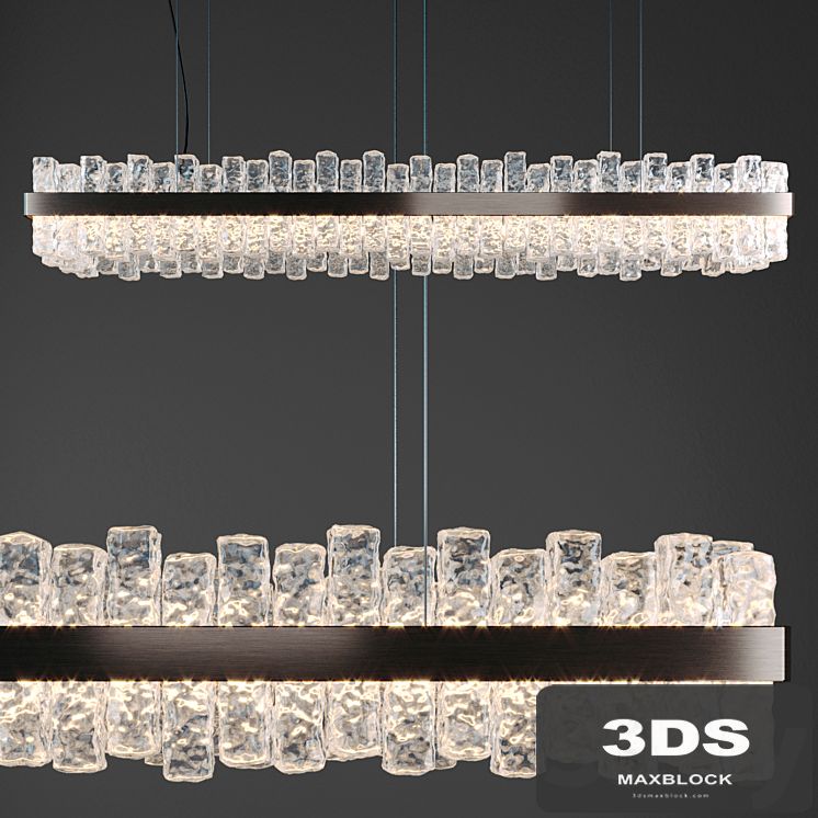 Cattelan italia Phoenix Ceiling lamp 116cm and 157cm width.