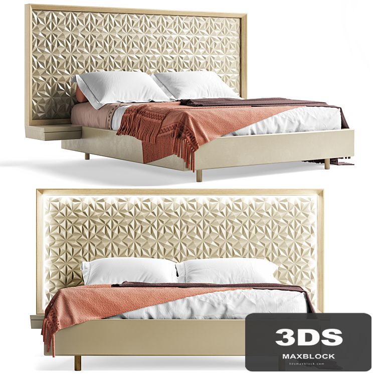 Roche Bobois Rosace Bed