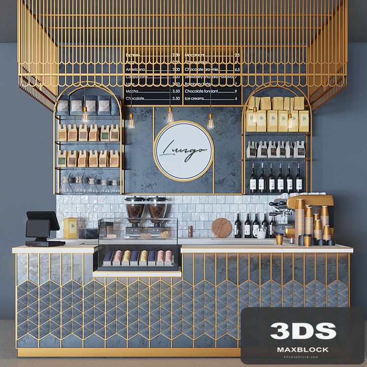 Lungo cafe