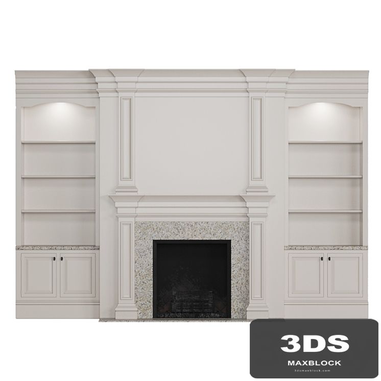 Classic fireplace