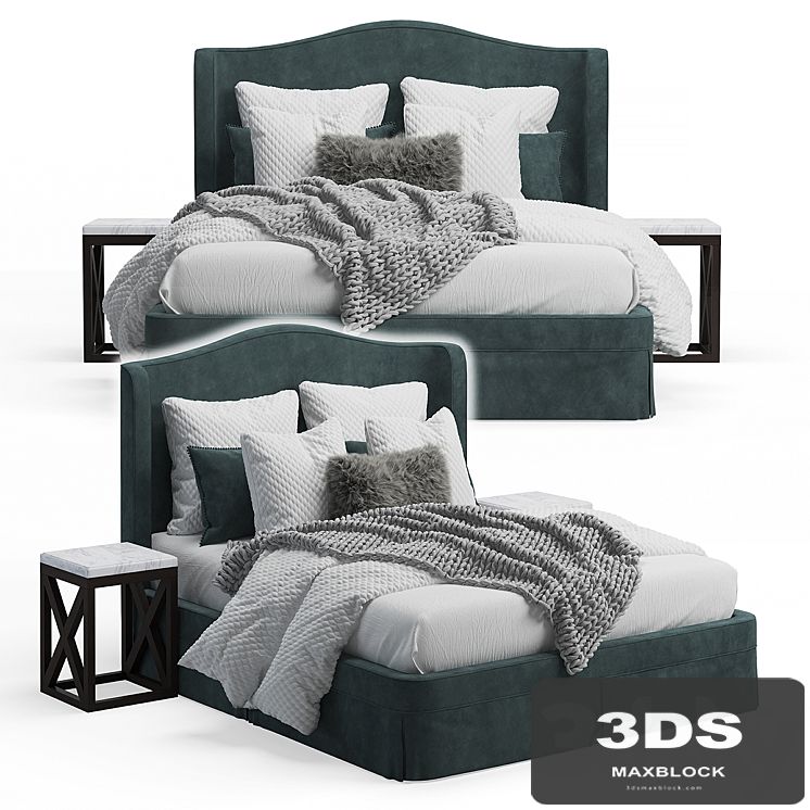 Upholstered Paris Bed