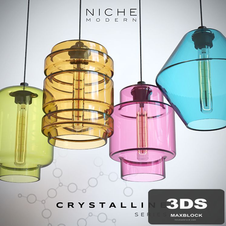 Pendant lights Niche Crystalline