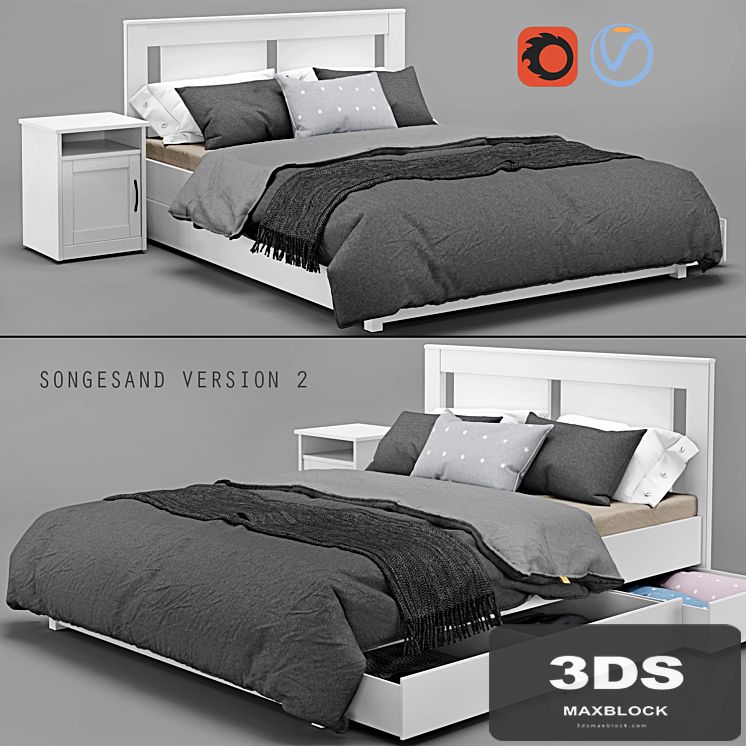 Songesand Bed Ikea Version 2
