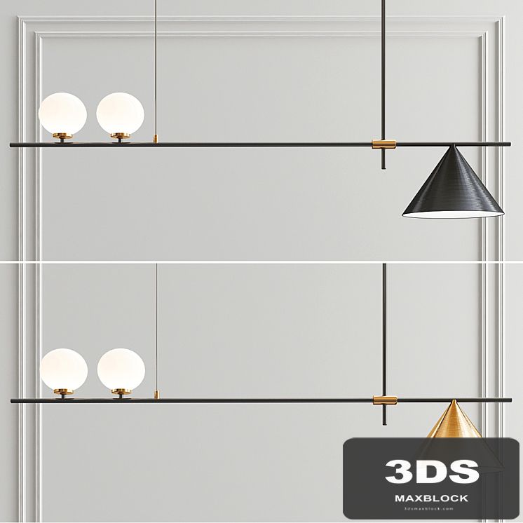 Scandinavian Style Minimalist Chandelier