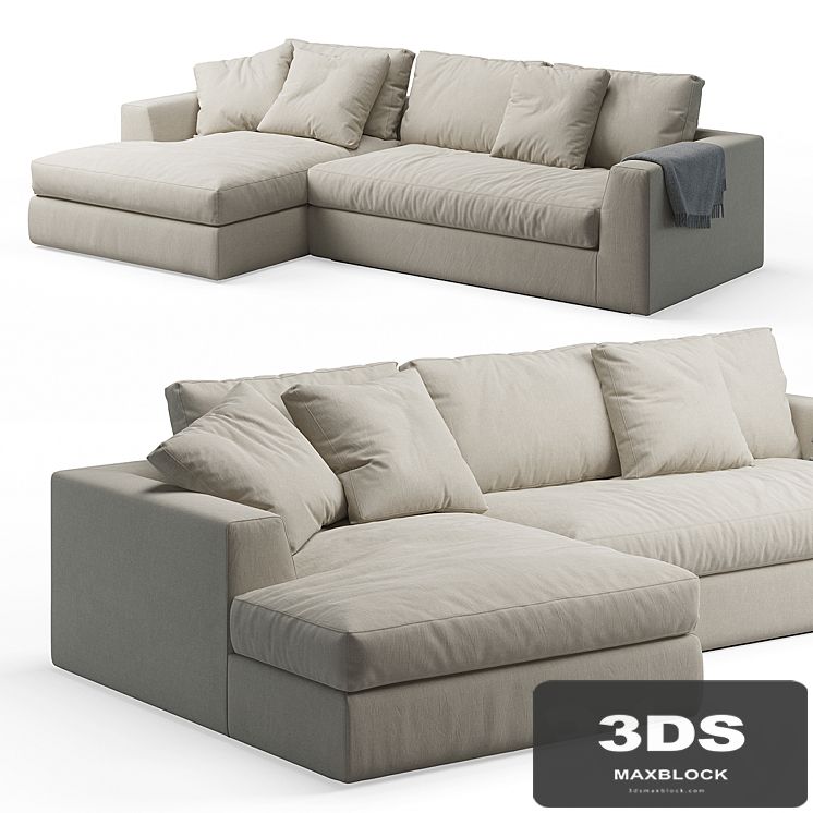 Louis plus Sofa Meridiani