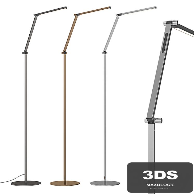 RH - Z Bar LED Task Floor Lamp