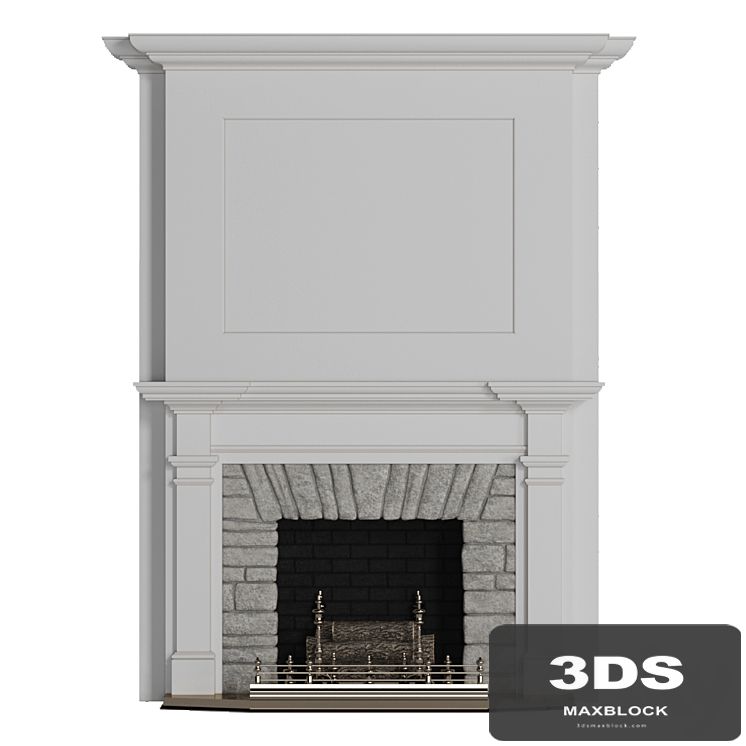 Classic fireplace