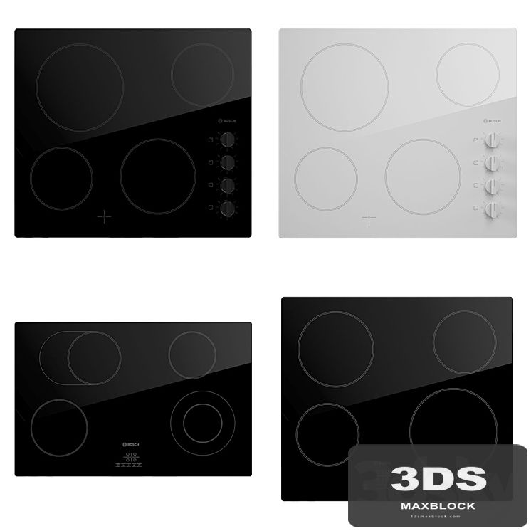 BOSCH home appliances collection (ceramic panels)