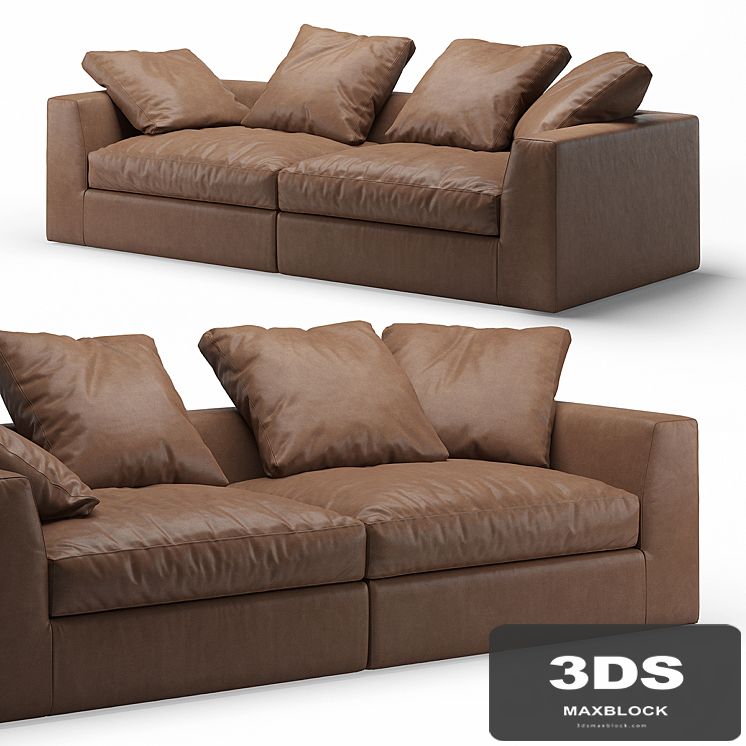 Louis 2-seater Sofa Meridiani