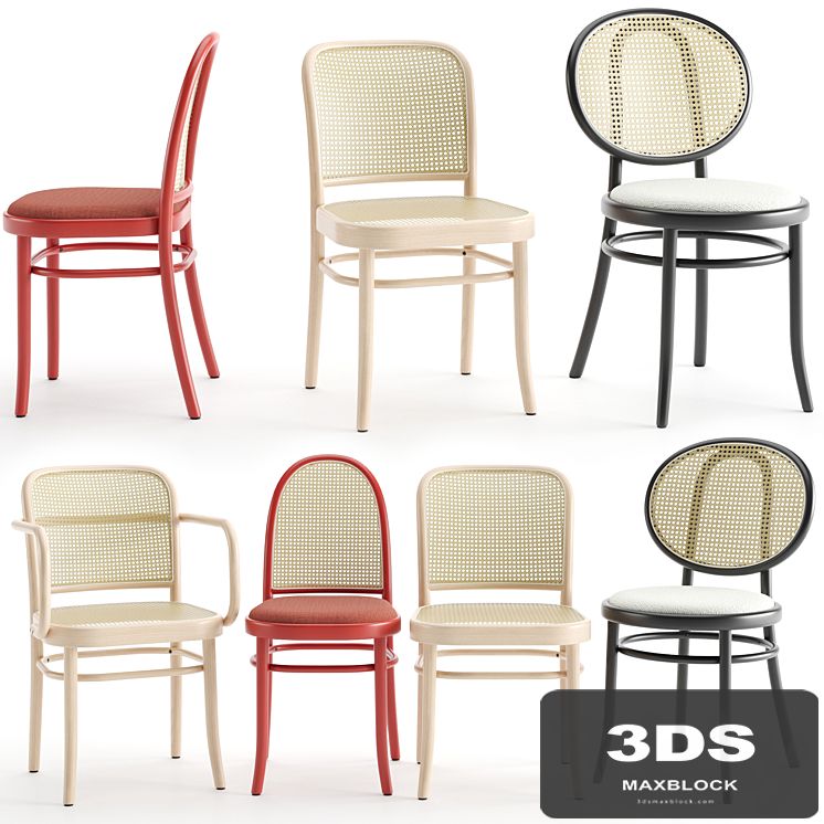 N 811, N 0 and Morris chairs by thonet,vienna