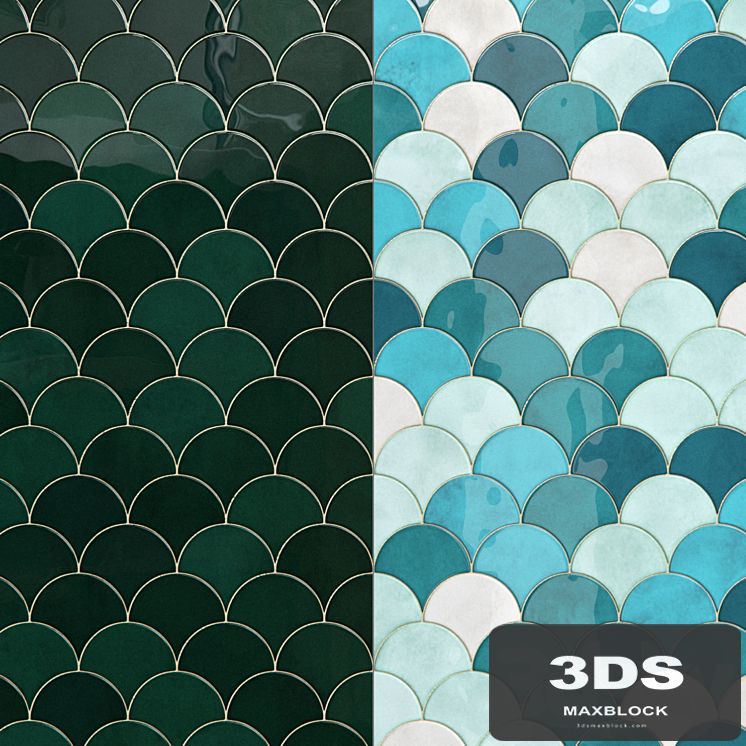 MK.SHADES MIX (fish tiles)