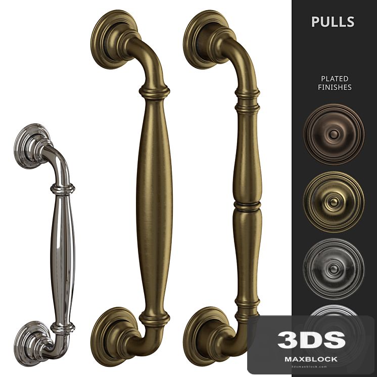 Door Pull Handles Nanz N ° 6649, 6703, 8649