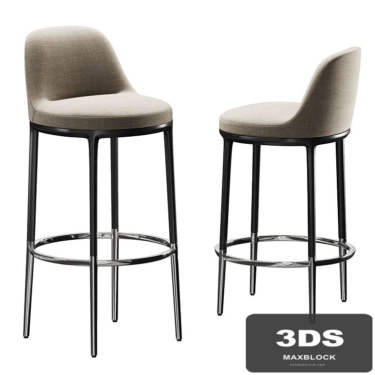 Bar Stools B & B Maxalto Caratos