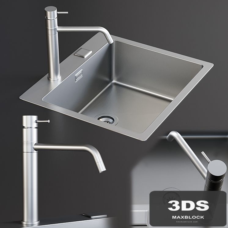 Sink Mira Mixer Inox