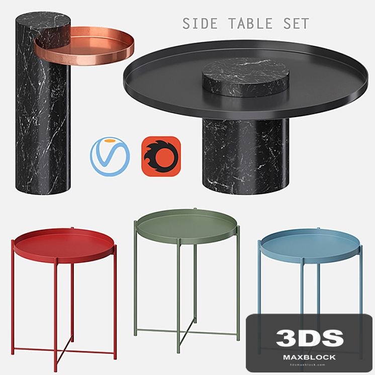 Side table set